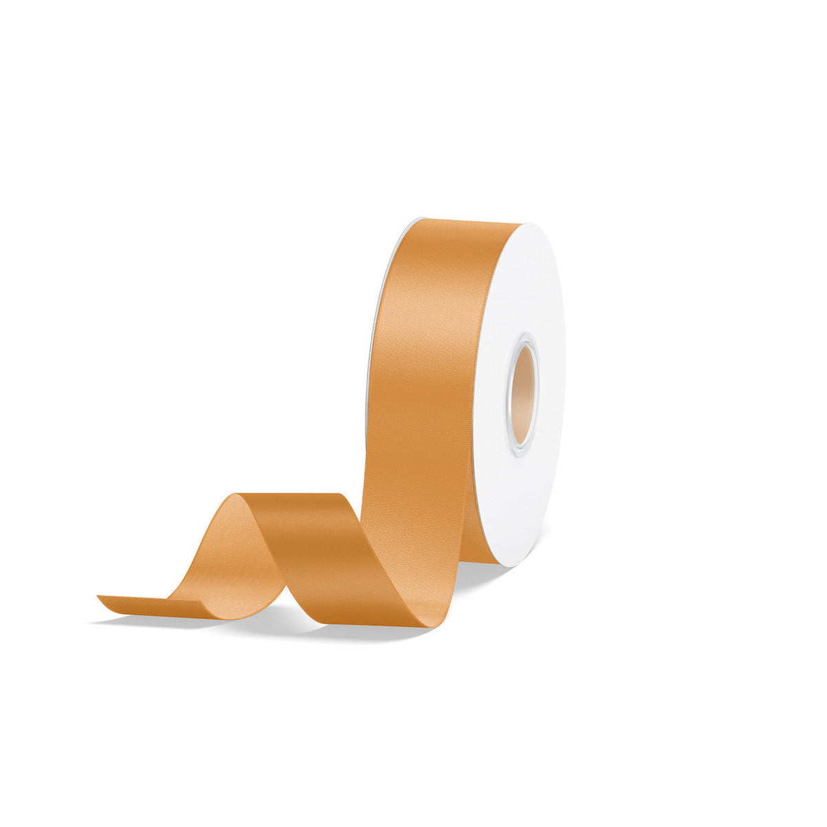 Gold satin ribbon