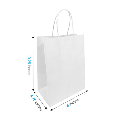 Cub white paper bag before printing